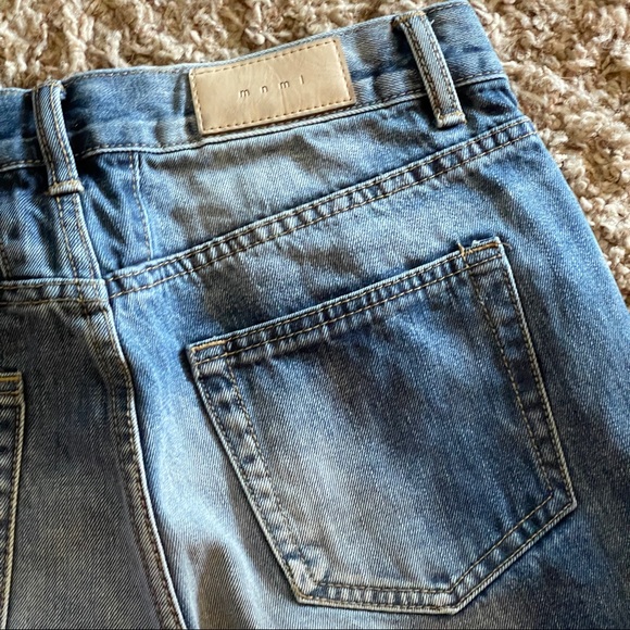 MNML 100% cotton button fly denim jeans size 32 modern simplicity - Picture 7 of 11